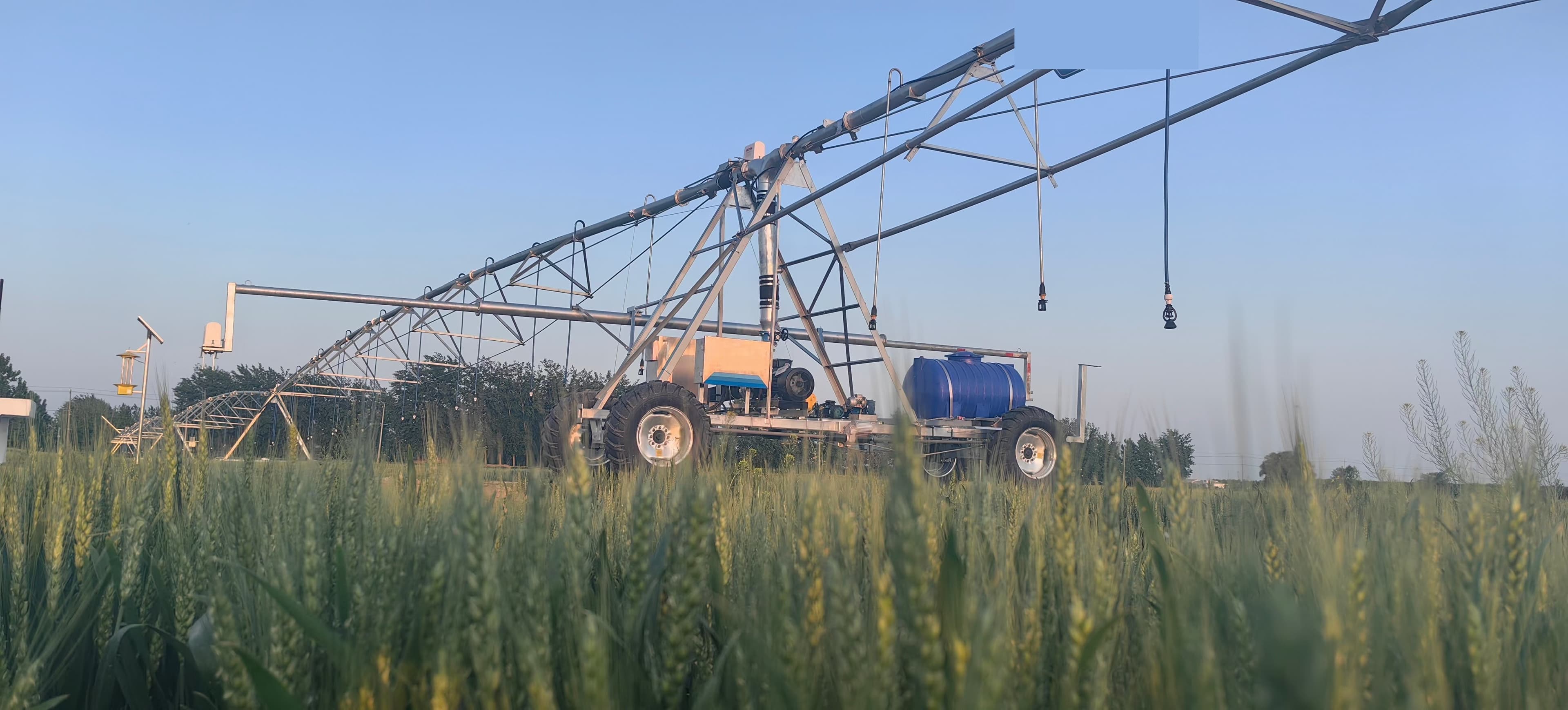 Quality inspection on agricultural irrigation project